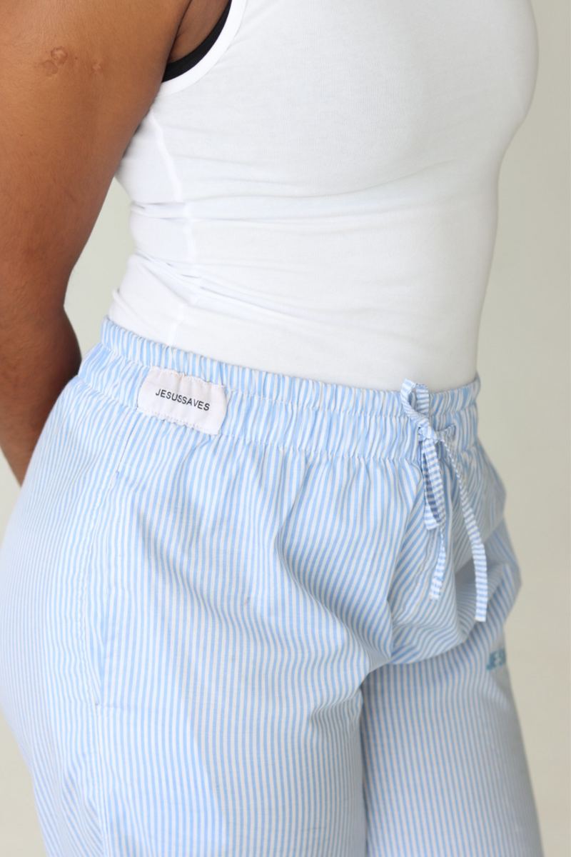 JESUS SAVES PANT IN COASTAL BLUE