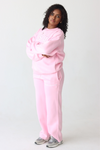Jesus Saves Pullover in Rose