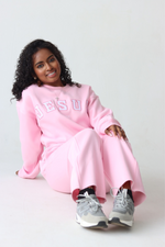 Jesus Saves Sweatpant in Rose