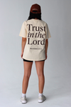 TRUST TEE IN BUTTER CREAM