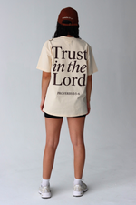 TRUST TEE IN BUTTER CREAM