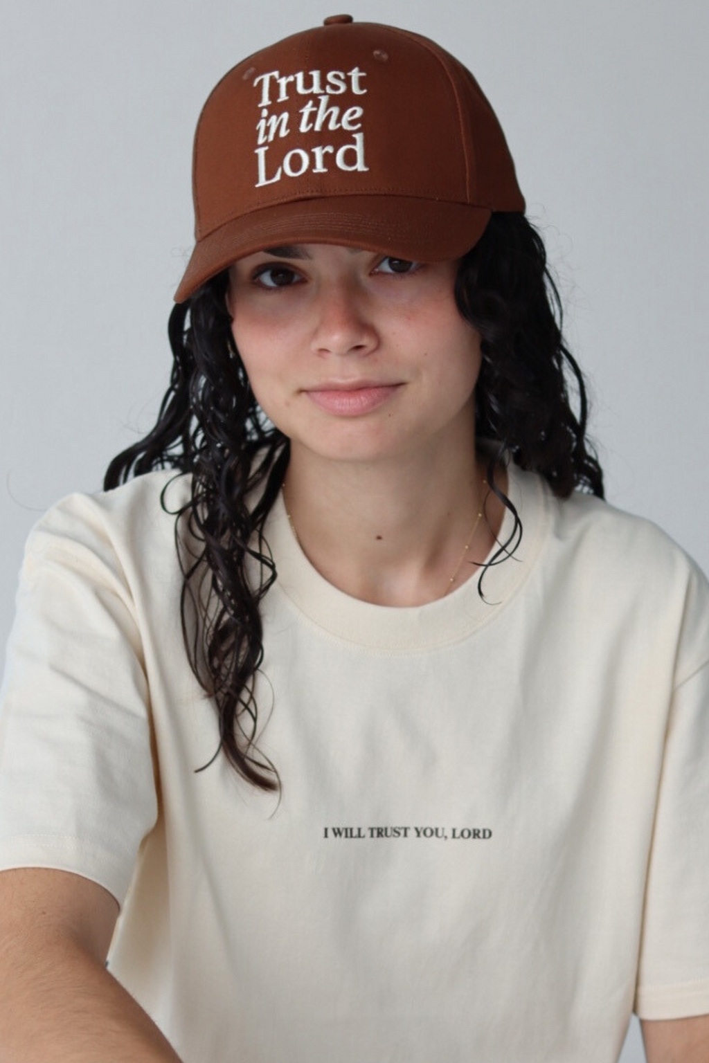 TRUST TEE IN BUTTER CREAM