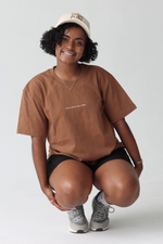 TRUST TEE IN PEANUT