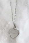 JOHN 3:16 Necklace - SILVER