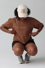 TRUST TEE IN PEANUT