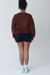 BORN AGAIN PULLOVER IN MILK CHOCOLATE