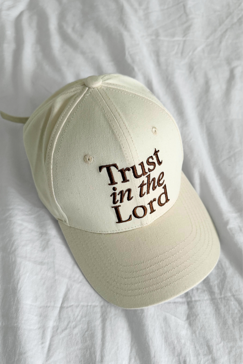 Trust Hat in Cream