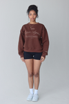 BORN AGAIN PULLOVER IN MILK CHOCOLATE