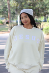 Jesus Saves Pullover in Butter