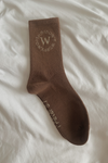 #DWW SOCKS IN CHESTNUT
