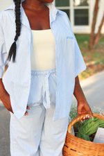 JESUS SAVES SHORT SLEEVE BUTTON DOWN
