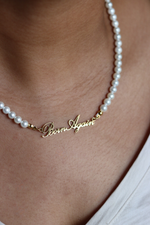 BORN AGAIN NECKLACE- Pearl
