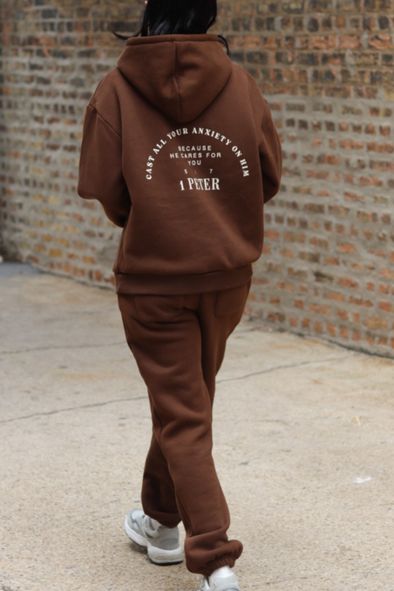 #DWWHoodie in Mocha