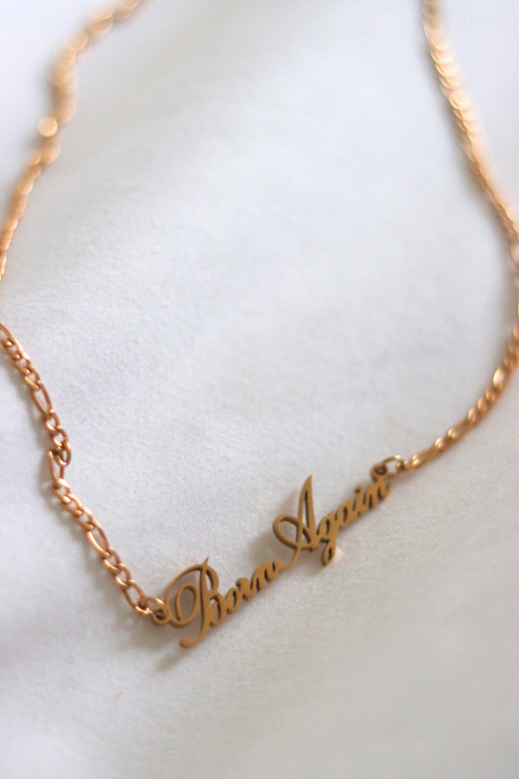 BORN AGAIN NECKLACE- GOLD