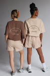 #DWW BOX Tee in Oat