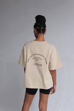 #DWW BOX Tee in Oat